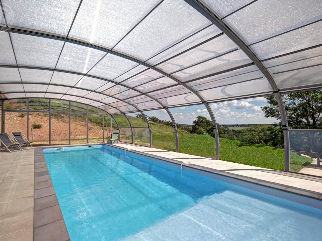 Charmantes renoviertes Haus mit beheiztem Pool in Sail-les-Bains, Roanne und Umgebung