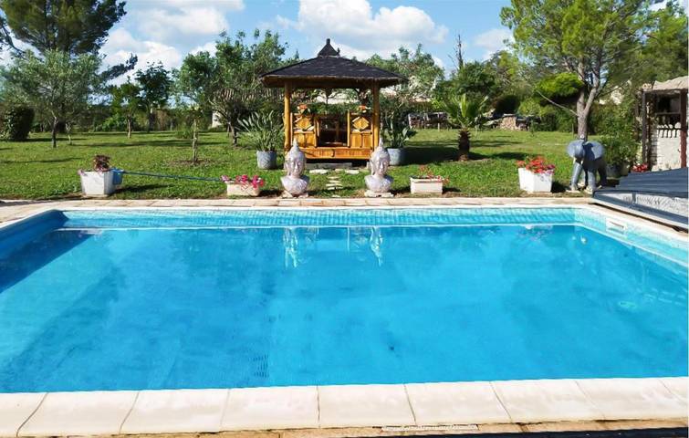 Maison de vacances pour 4 personnes, avec piscine