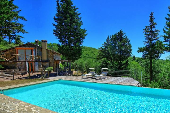 Location de vacances pour 6 personnes, avec piscine, animaux acceptés à Castellina in Chianti - 3