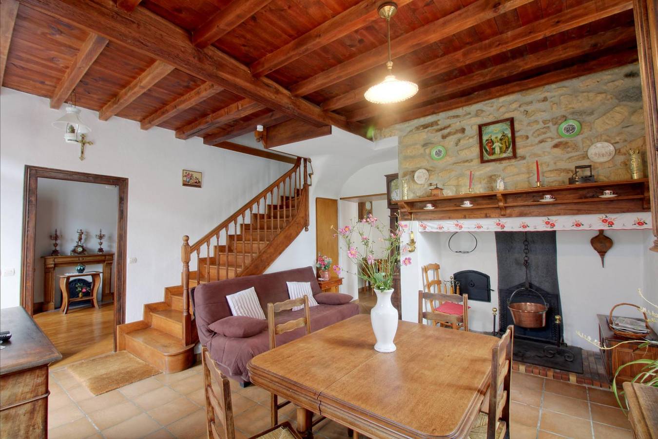 Gite met parkeerplaats en tuin, 200m van Peyrouse in Peyrouse, Hautes-Pyreneeën