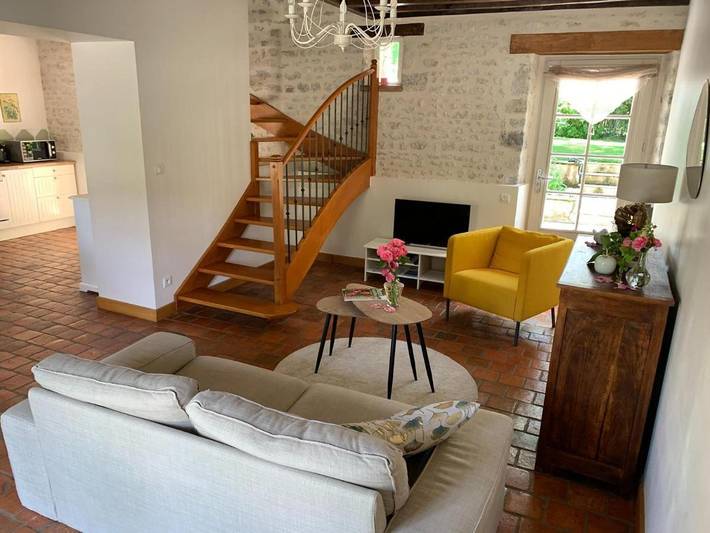Maison de vacances pour 4 personnes, avec Terrasse et Jardin