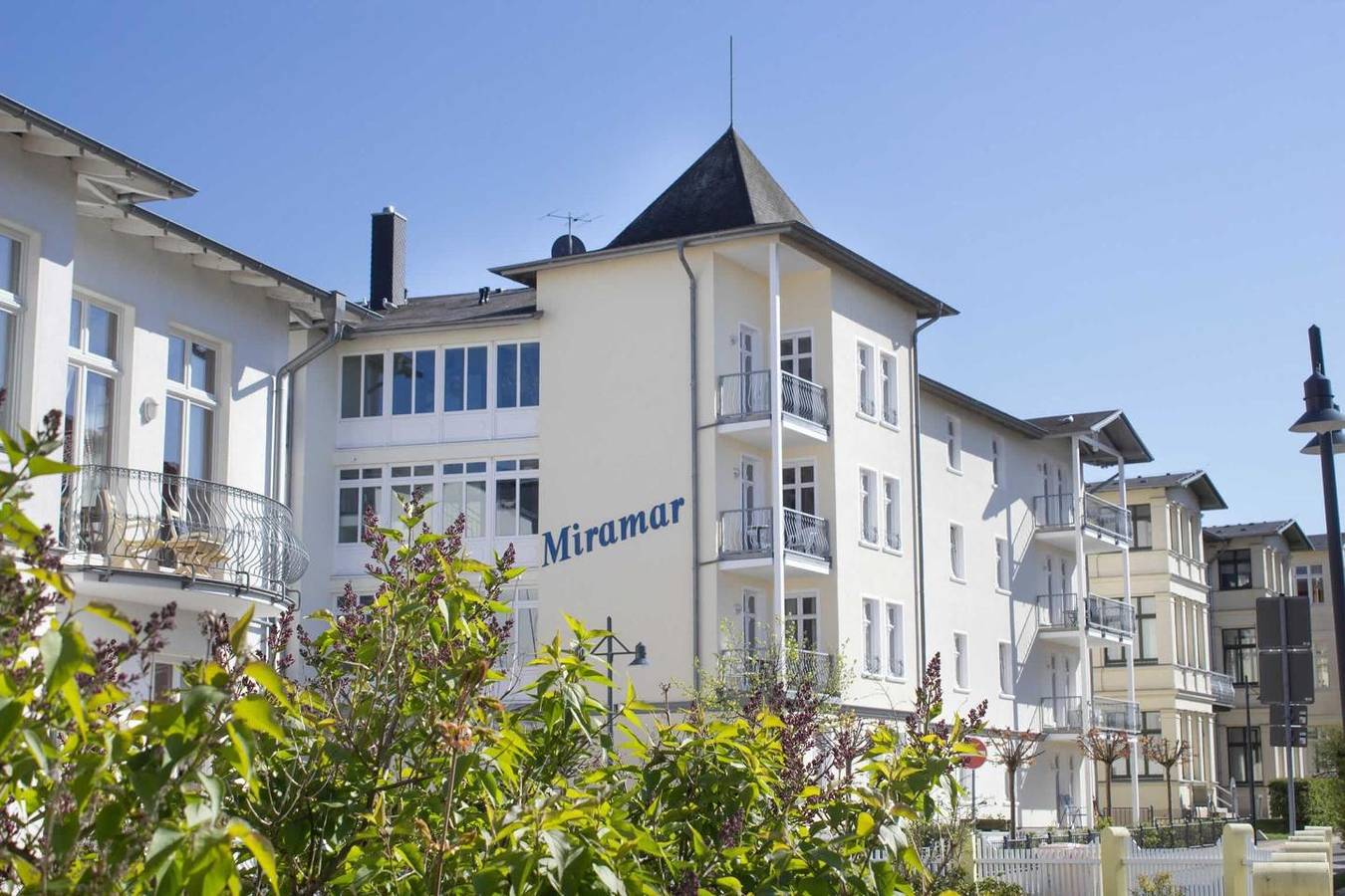 Appartement entier, Haus Miramar 25 - mit Dampfbad und Sauna im Haus in Drei Kaiserbäder, Heringsdorf