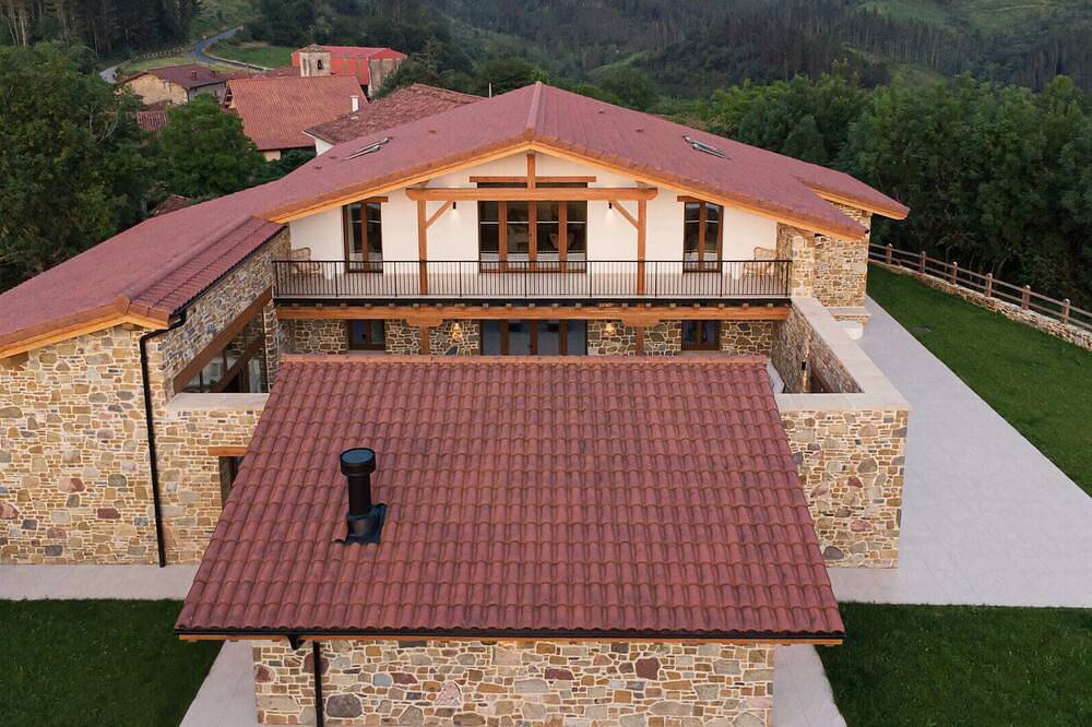 Casa rural Orue Baserria en Urdaibai-con jacuzzi y sauna in Múgica, Reserva de la Biosfera de Urdaibai
