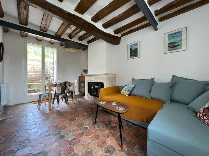 Gîte pour 4 personnes, avec jardin à Montigny-sur-Loing