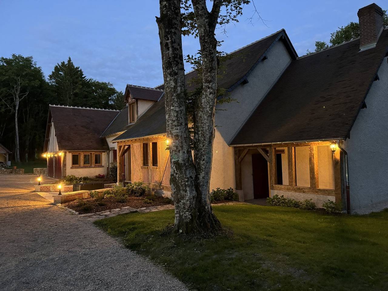 Chambres d'hôtes L'Orée de Clénord - Chambre grand siècle in Mont-près-Chambord, Sologne