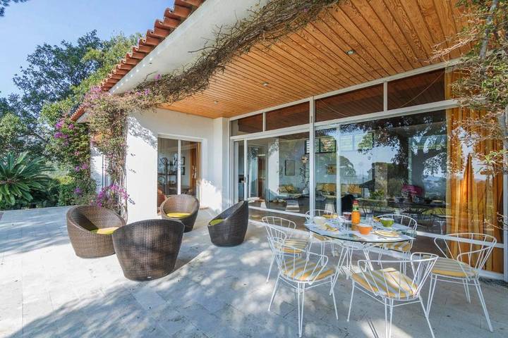 Casa rural para 16 personas, con jardín además de vistas y piscina, Se admiten mascotas en Platja d'Aro