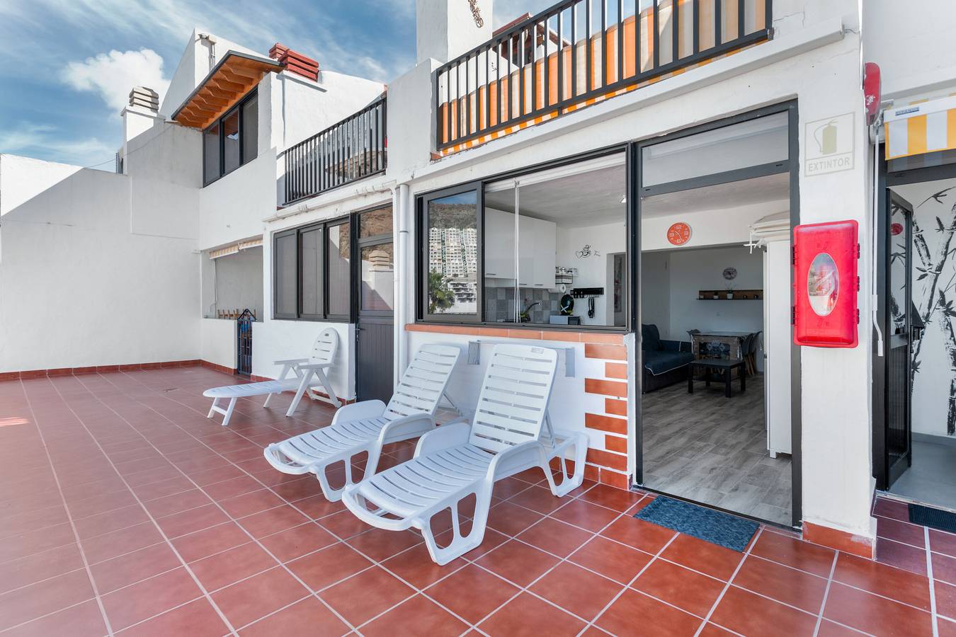 Appartement entier, Vacances 'Daniel House' avec vue sur la mer, Wi-Fi et climatisation in Playa del Cura, Mogán