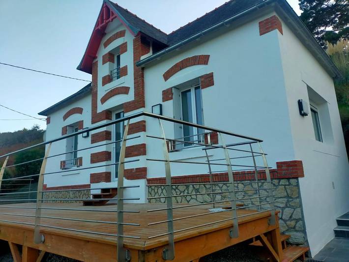 Location de vacances pour 8 personnes, avec jardin ainsi que balcon et vue à Beuzec-Cap-Sizun - 3