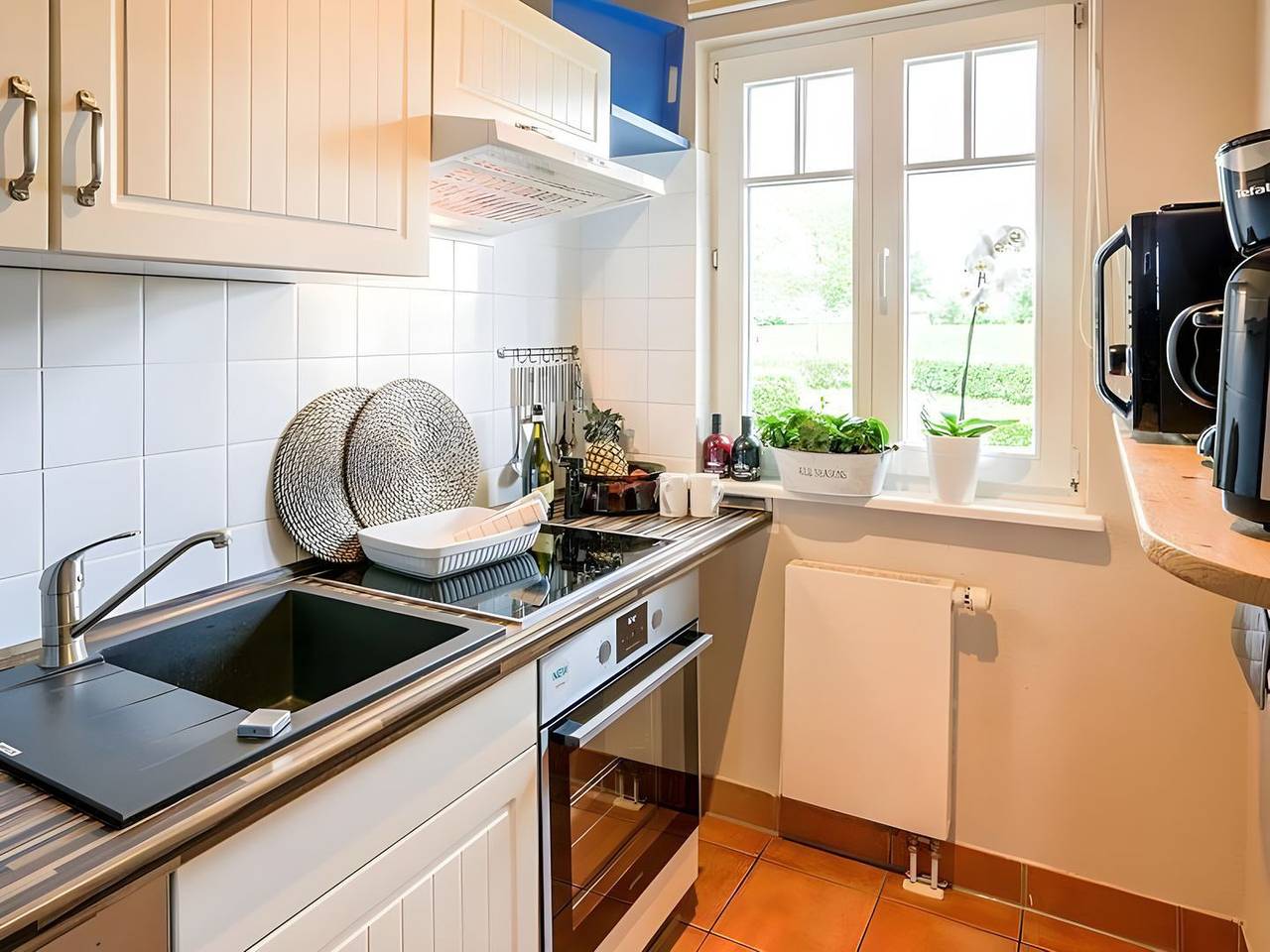 Ferienhaus Darß 22a im Ostseeferienpark Seepferdchen mit Terrasse und Garten in Ostseebad Nienhagen, Nienhagen