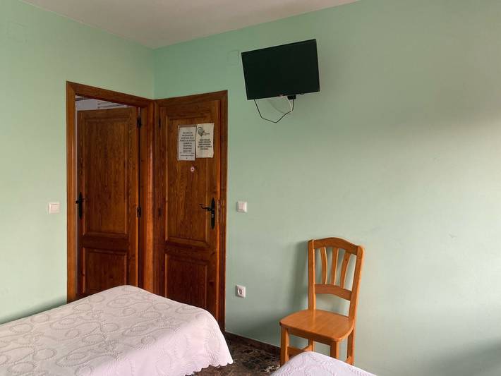 Zimmer 'Twin Con Ventana' mit Wi-Fi in Villarluengo, Teruel und Umgebung