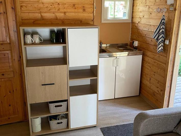 Lodge für 4 Personen, mit Terrasse und Garten sowie Ausblick in Estland - 3