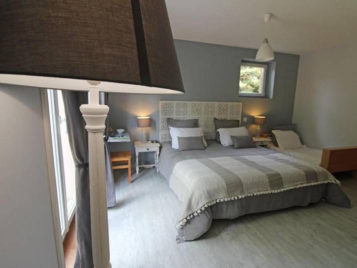 Chambre d’hôte pour 2 personnes, avec sauna ainsi que terrasse et jacuzzi à Saulcy-sur-Meurthe