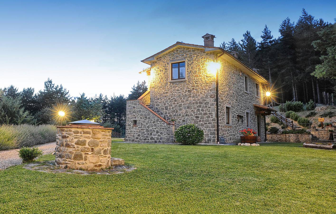 Poppi Garden Apartment in der Nähe des Stadtzentrums in Poppi, Casentino