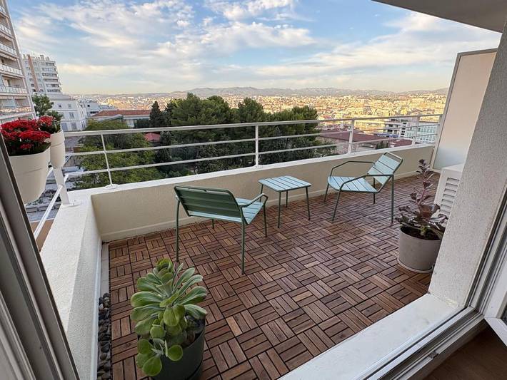 Gîte pour 2 personnes, avec Terrasse et Vue dans Vauban