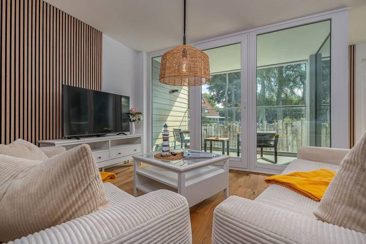 Ferienwohnung für 4 Personen, mit Balkon und Balkon/Terrasse, mit Haustier auf Fischland - Darß - Zingst - 2