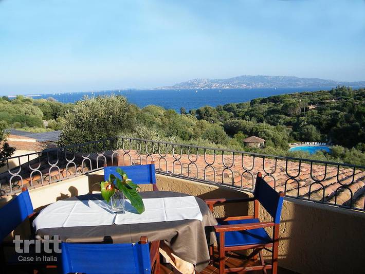 Resort per 4 persone, con balcone/terrazza e terrazza sulla Costa Smeralda