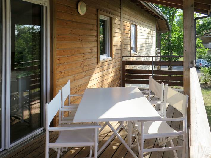 Appartement de vacances pour 4 personnes, avec bassin pour enfant et jardin ainsi que balcon et sauna dans les Landes - 2