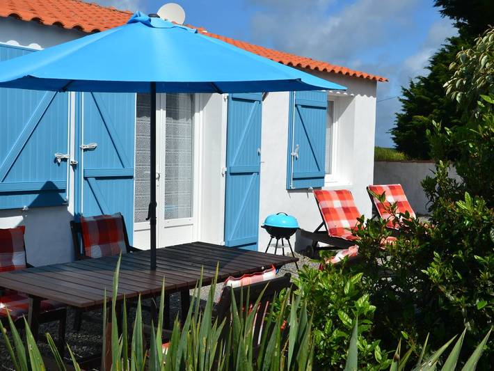 Gîte pour 4 personnes, avec piscine dans Le passage du Gois
