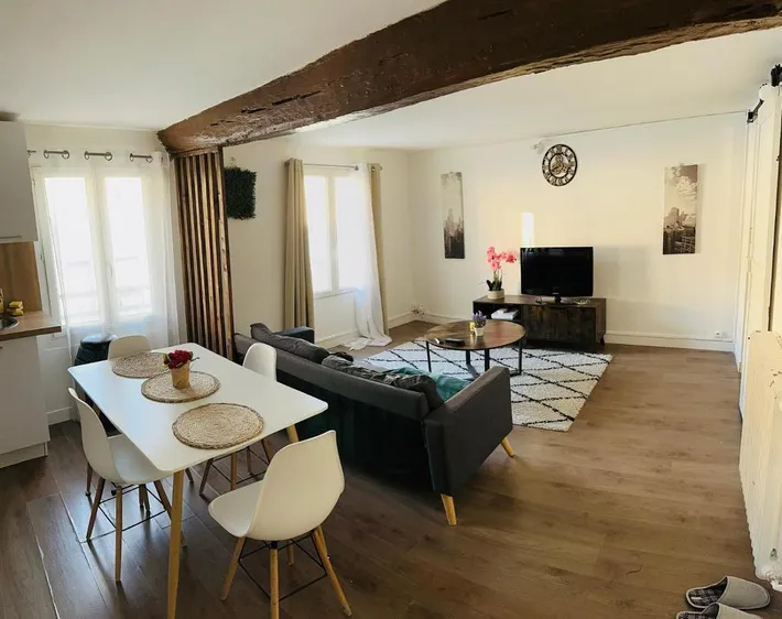 Apartamento de vacaciones para 4 personas, con jardín y vistas - 1