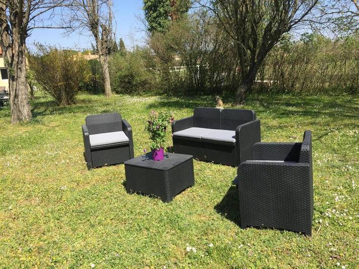 Location de vacances pour 4 personnes, avec jardin ainsi que piscine et vue, animaux acceptés à Saint-Quentin-la-Poterie - 4