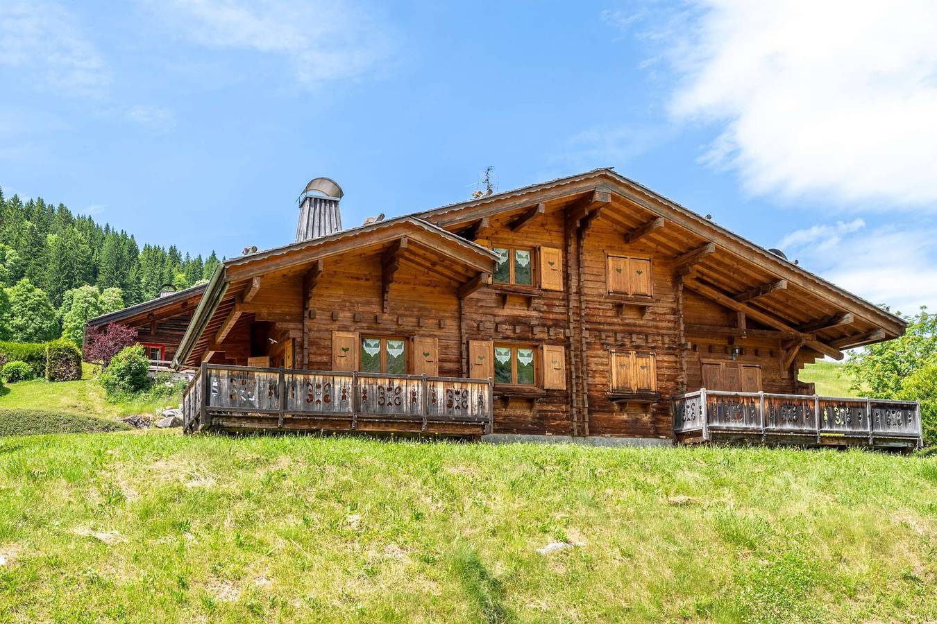 Chalet für 6 Personen mit Balkon/Terrasse in Lac des Confins, La Clusaz