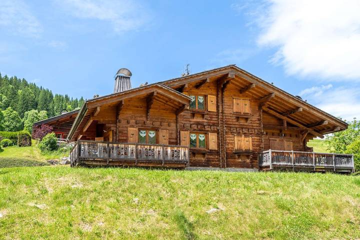 Chalet pour 6 personnes, avec jardin à La Clusaz