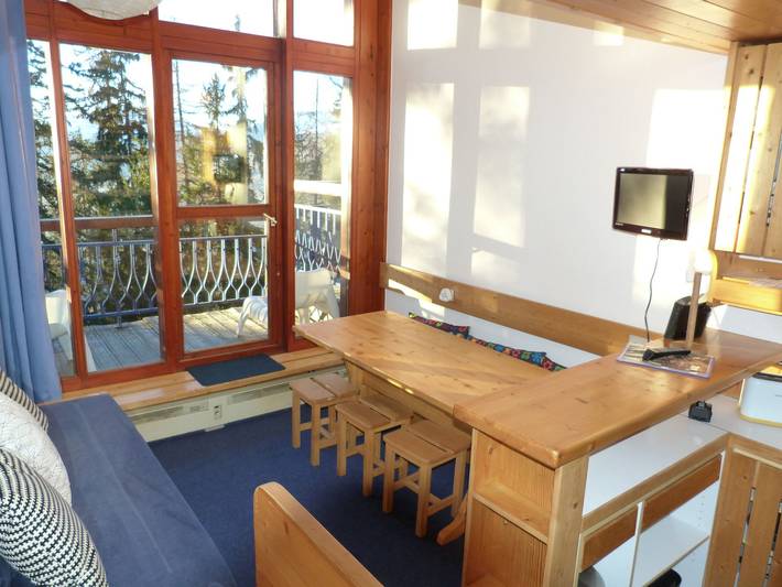 Gîte pour 5 personnes, avec balcon, animaux acceptés dans Arc 1800