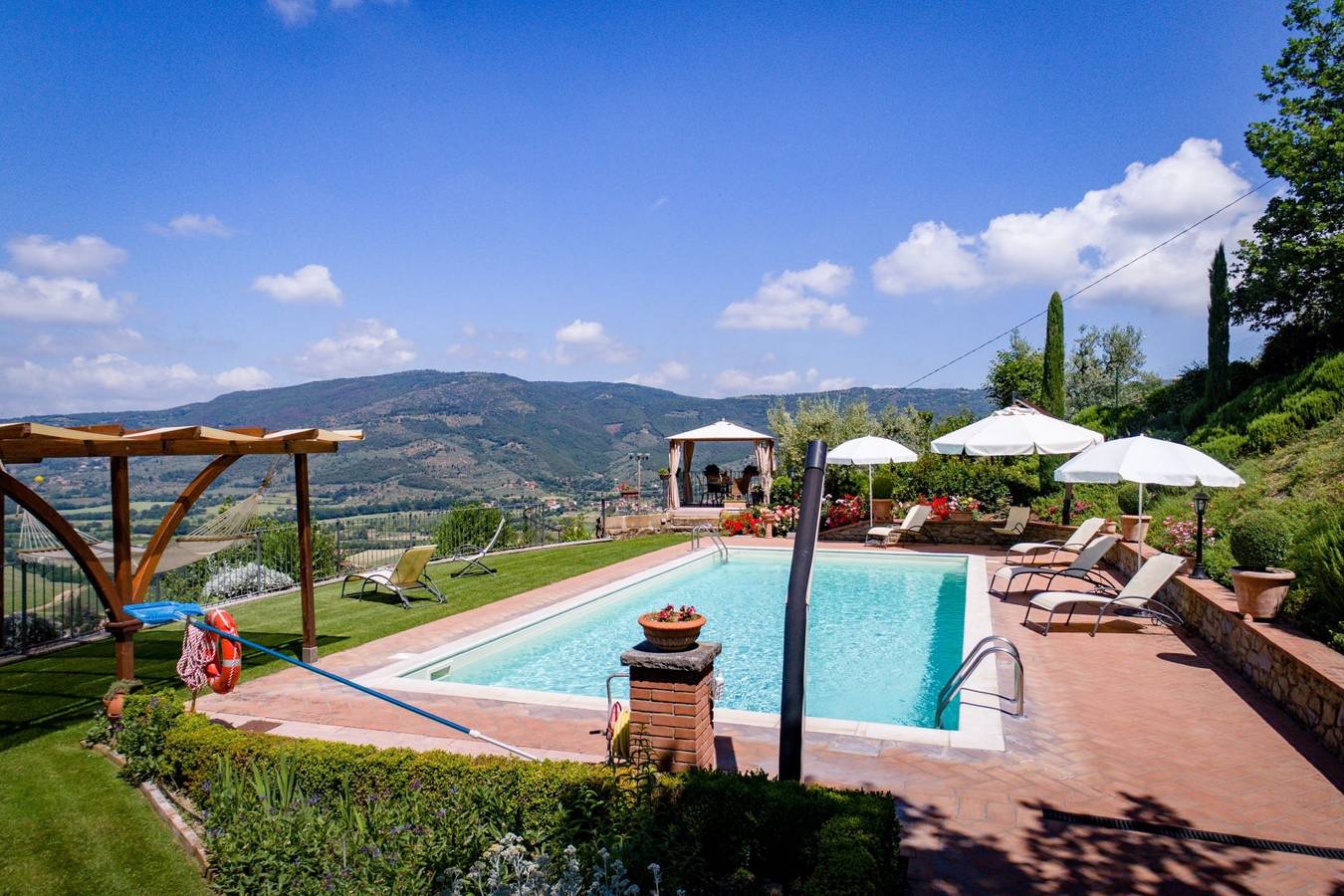 Villa für 8 Personen mit Garten in Castiglion Fiorentino, Arezzo Provinz