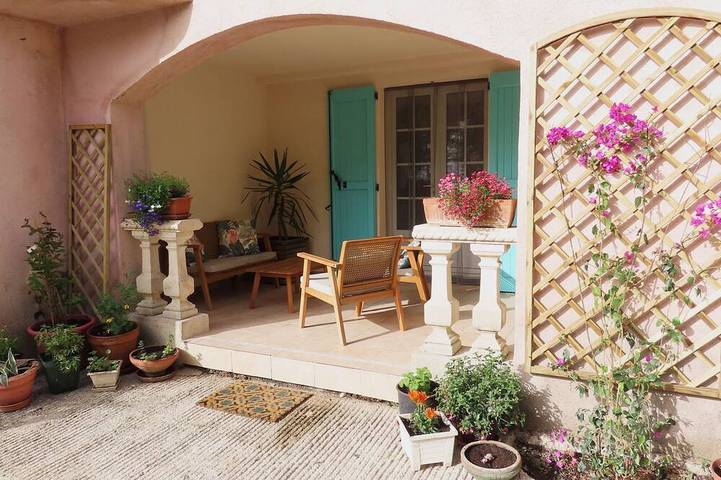Appartement de vacances pour 4 personnes, avec Terrasse et Jardin
