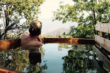 Agriturismo pour 5 personnes, avec sauna et jacuzzi à Corsavy