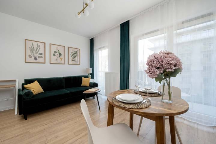 Vakantiewoning voor 2 personen, met balkon/terras in Wrocław