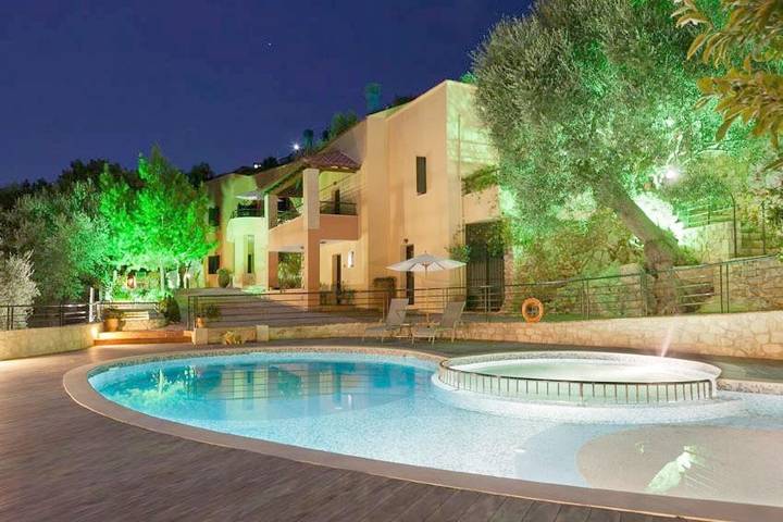 Pension voor 3 personen, met tuin en zwembad op Kreta