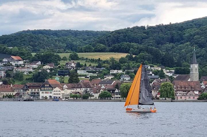 Ferienwohnung für 5 Personen, mit Balkon in Steckborn