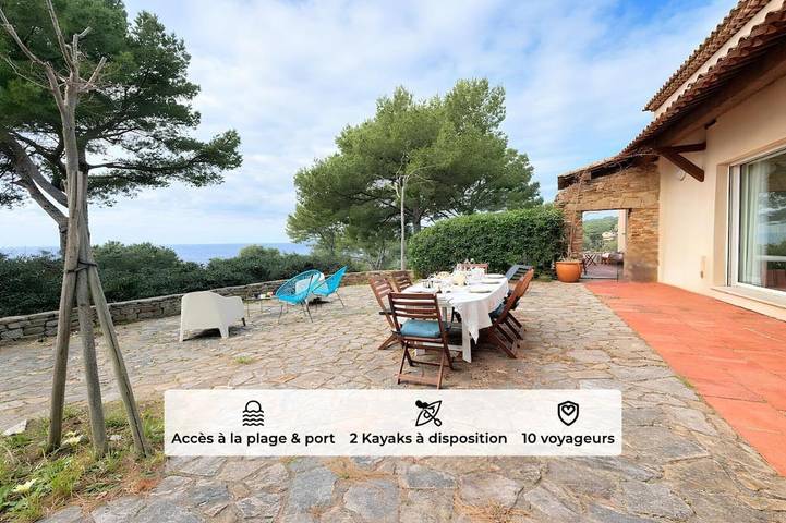 Location de vacances pour 10 personnes, avec jardin et terrasse, animaux acceptés dans Port Auguier