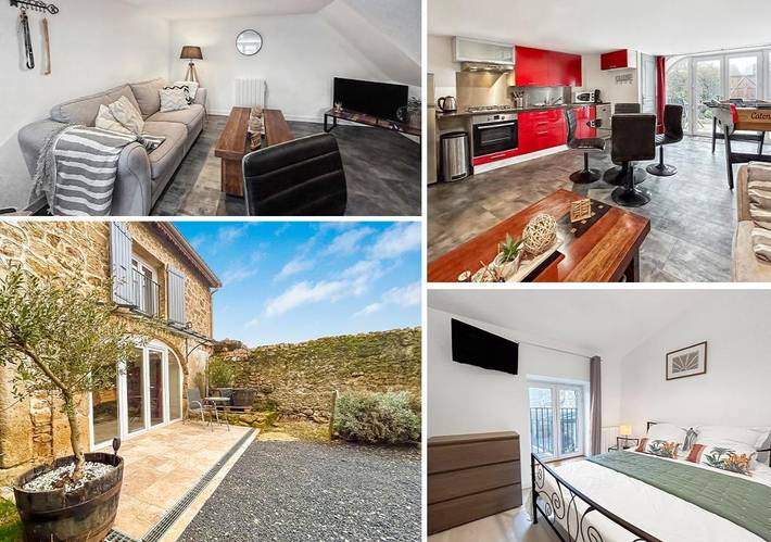 Location de vacances pour 4 personnes, avec terrasse à Véranne - 2