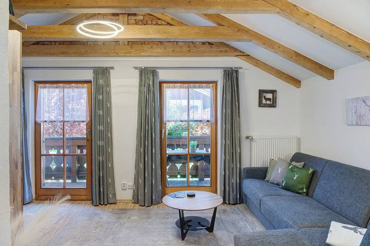 Appartement "Benedetti" avec balcon, vue sur la montagne et Wi-Fi in Mittenwald, Alpes bavaroises