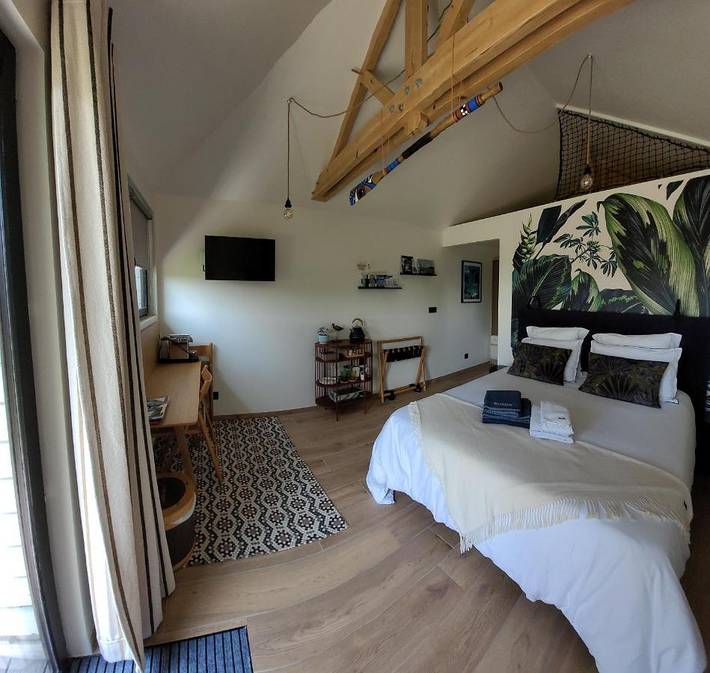 Chambre d’hôte pour 2 personnes, avec jardin et vue ainsi que terrasse et piscine en Ille-et-Vilaine - 2