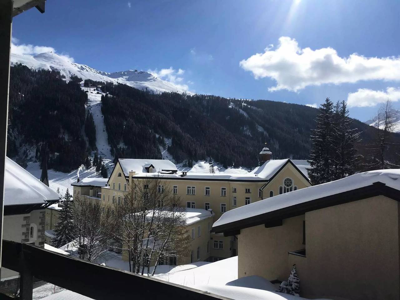 Ganze Wohnung, 1 Pièce 2 Personnes in Davos Platz 1, Davos