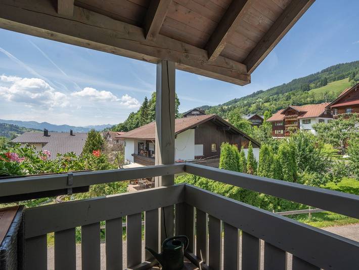 Ferienwohnung für 2 Personen, mit Pool und Balkon sowie Sauna in Bad Hindelang