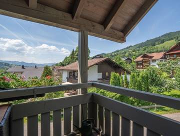 Ferienwohnung für 2 Personen, mit Pool und Sauna sowie Balkon in Bad Hindelang