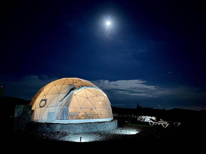 Ferienpark für 2 Personen, mit Ausblick und Garten auf den Kanaren