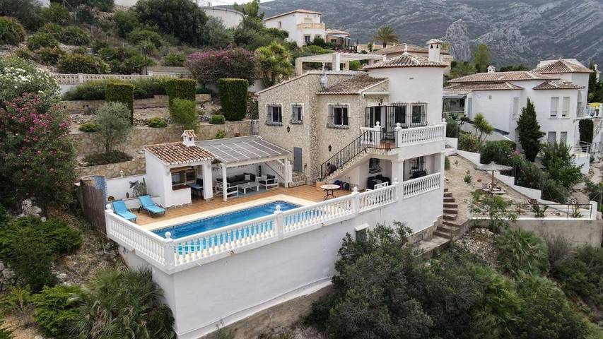 Casa rural para 5 personas, con jardín además de piscina y vistas, Familias con niños en Pedreguer - 4