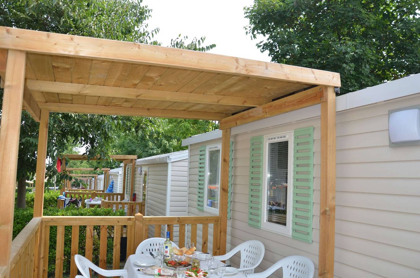 Bella Sardinia Mobilehome Happy Premium für 7 Personen in Is Arenas, Cuglieri