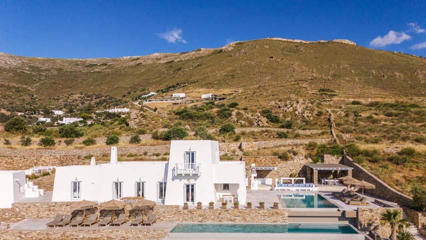 Bungalow für 3 Personen, mit Balkon und Terrasse sowie Garten und Pool auf Paros