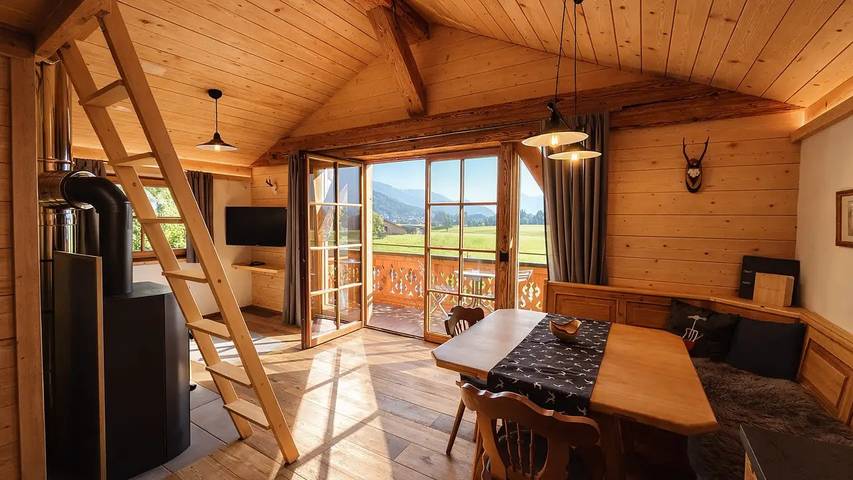Chalet für 5 Personen, mit Balkon in Lofer