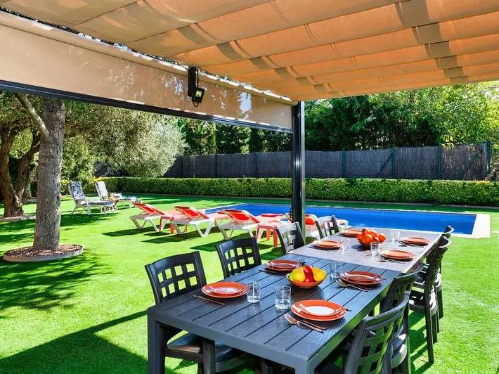 Finca für 8 Personen, mit Pool und Garten in Pals - 3