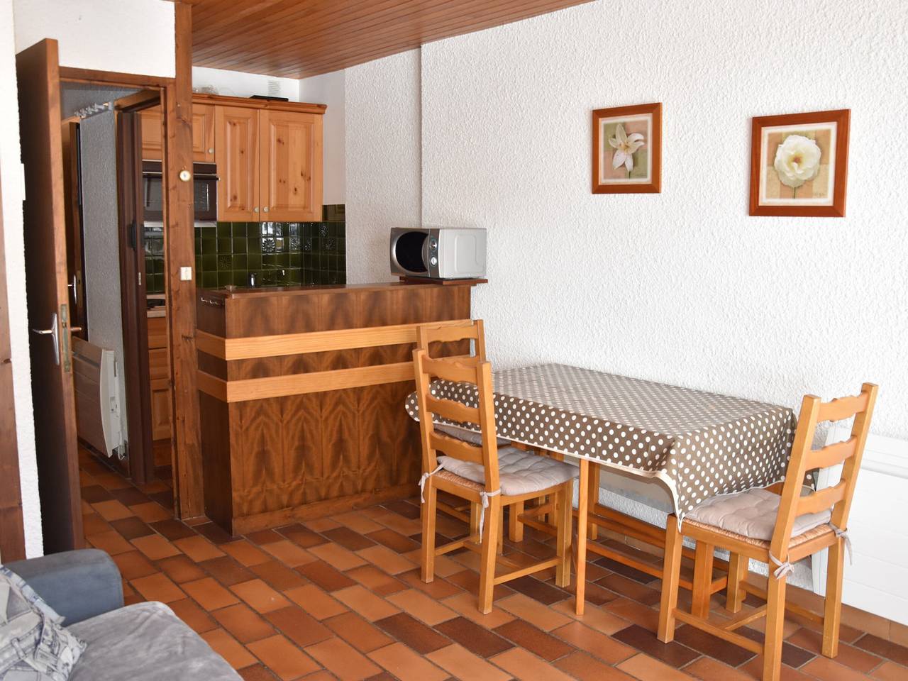 Studio entier, Studio confortable avec balcon sud à Pralognan-la-Vanoise in Pralognan-la-Vanoise, Massif de la Vanoise