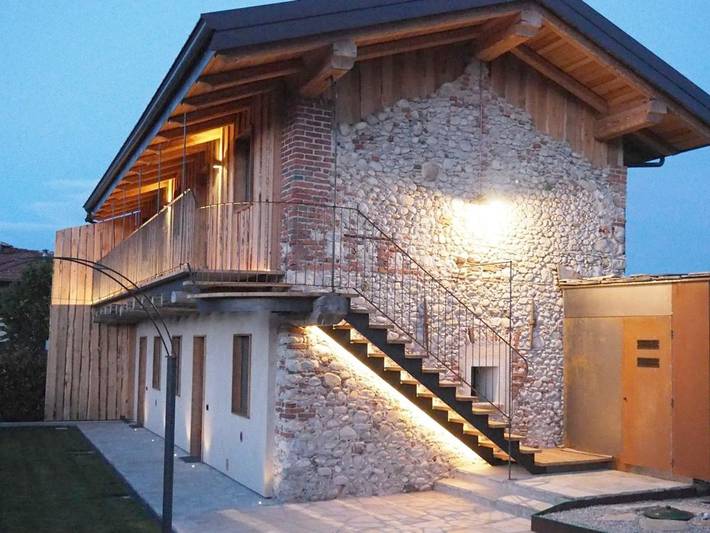 Location de vacances pour 2 personnes, avec balcon et jardin ainsi que sauna et vue à Dronero