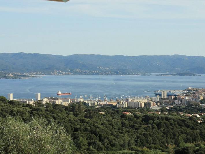Ganze Wohnung, Apartment Terrasse Panoramablick auf den Golf in Alata, Ajaccio und Umgebung