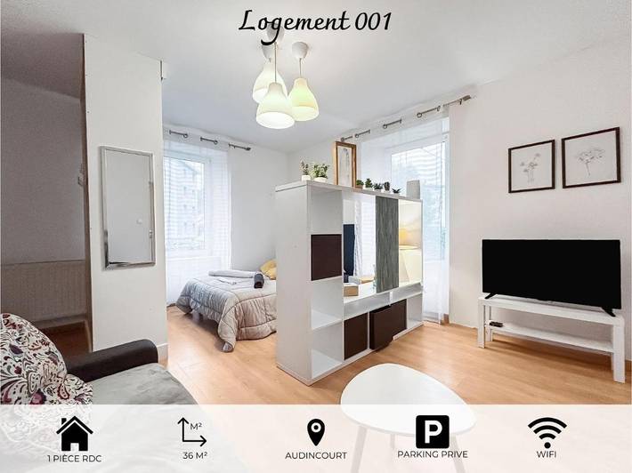 Appartement de vacances pour 4 personnes, avec terrasse